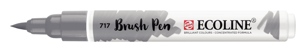 Koudgrijs Ecoline Brushpen van Talens Kleur 717