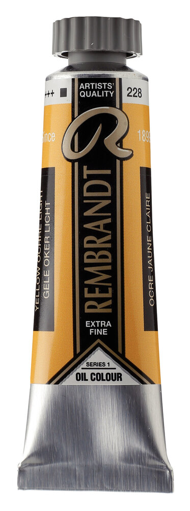 Gele Oker Licht Rembrandt Olieverf Royal Talens 15 ML (Serie 1) Kleur 228