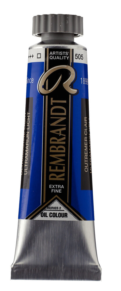 Ultramarijn licht Rembrandt Olieverf Royal Talens 15 ML (Serie 2) Kleur 505