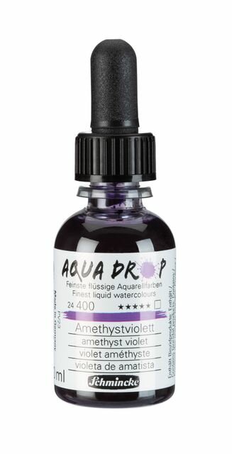 Amethyst Violet Aqua Drop Aquarelverf van Schmincke 30 ml Kleur 400
