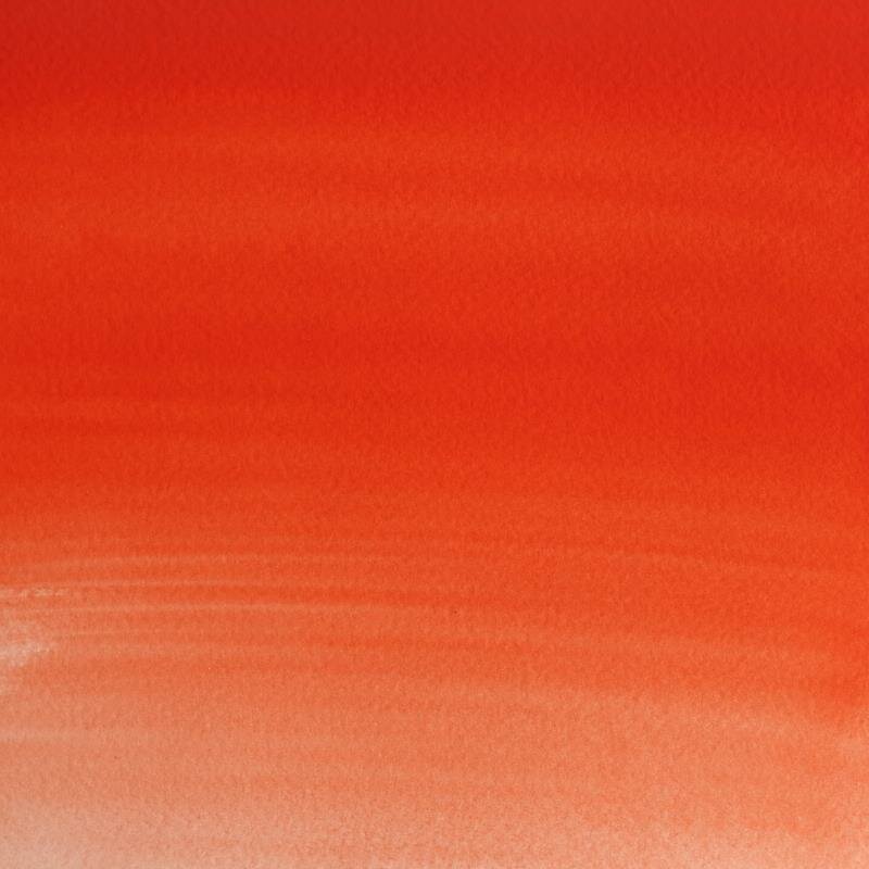 Cadmium Scarlet (S4) Professioneel Aquarelverf van Winsor &amp; Newton 5 ml Kleur 106