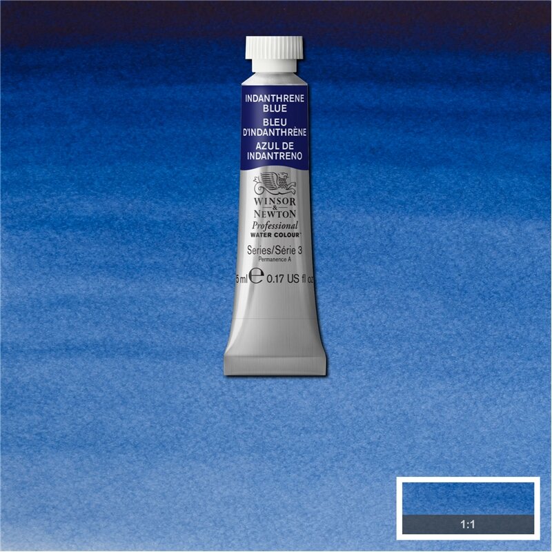 Indanthrene Blue (S3) Professioneel Aquarelverf van Winsor &amp; Newton 5 ml Kleur 321