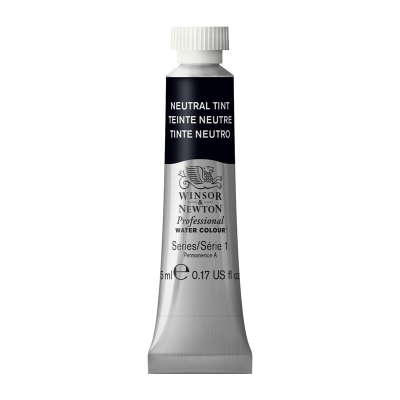 Neutral Tint (S1) Professioneel Aquarelverf van Winsor &amp; Newton 5 ml Kleur 430