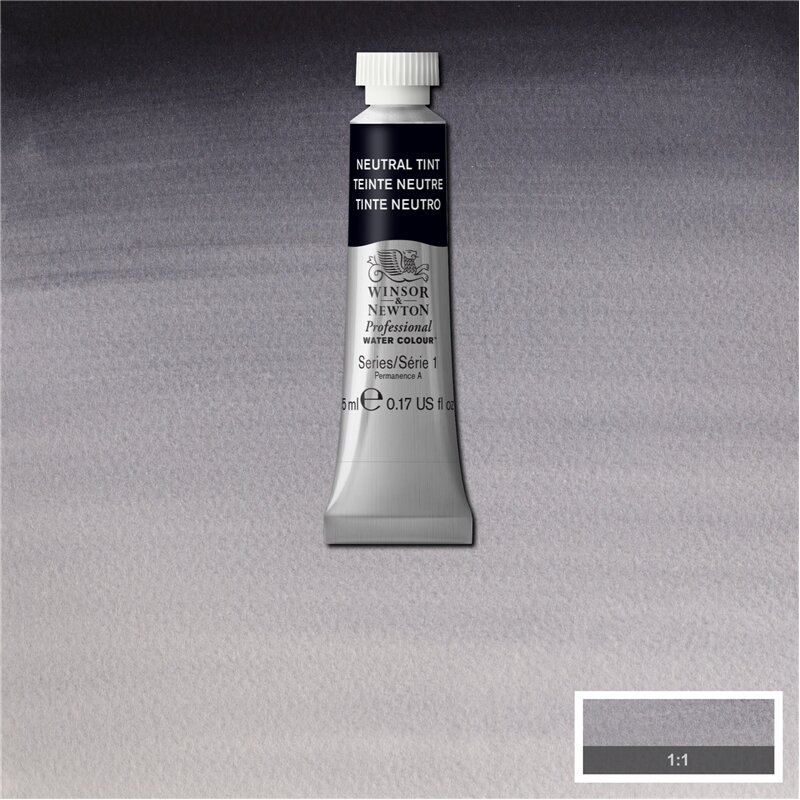 Neutral Tint (S1) Professioneel Aquarelverf van Winsor &amp; Newton 5 ml Kleur 430