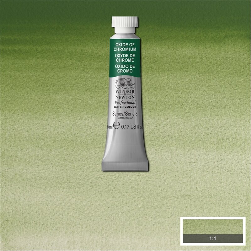 Oxide Of Chromium (S3) Professioneel Aquarelverf van Winsor &amp; Newton 5 ml Kleur 459