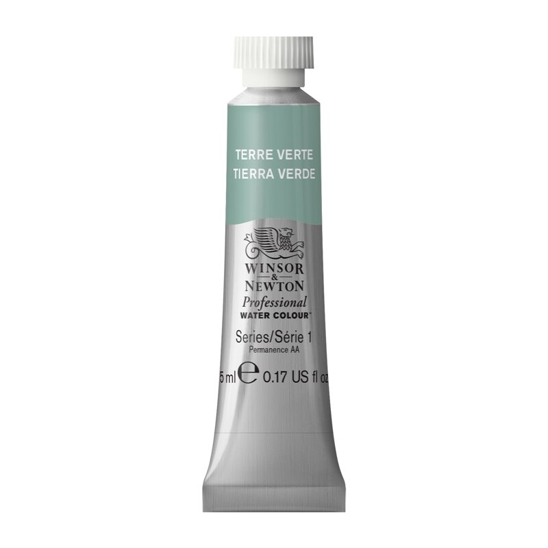 Terre Verte (S1) Professioneel Aquarelverf van Winsor &amp; Newton 5 ml Kleur 637