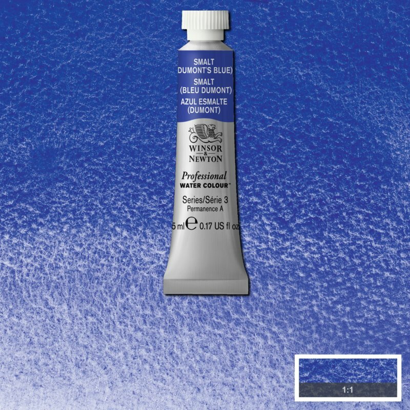 Smalt Dumont's Blue (S3) Professional Watercolour van Winsor &amp; Newton 5 ml Kleur 710