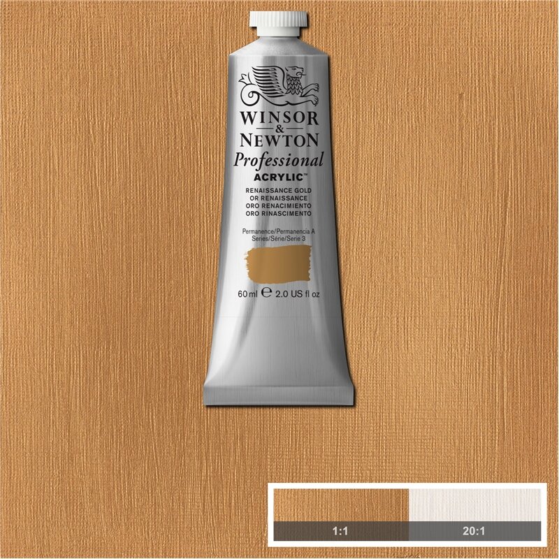 Renaissance Gold Professional Acrylic Winsor &amp; Newton 60 ml Kleur 573