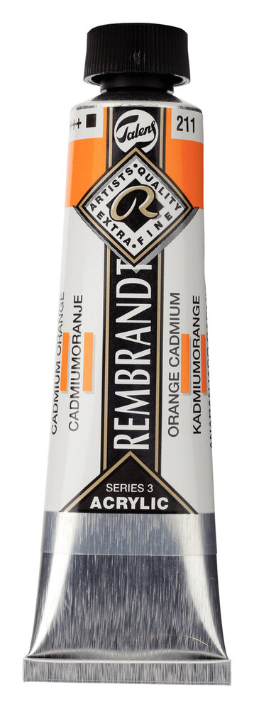 Cadmiumoranje Rembrandt Acrylverf Talens 40 ML Kleur 211