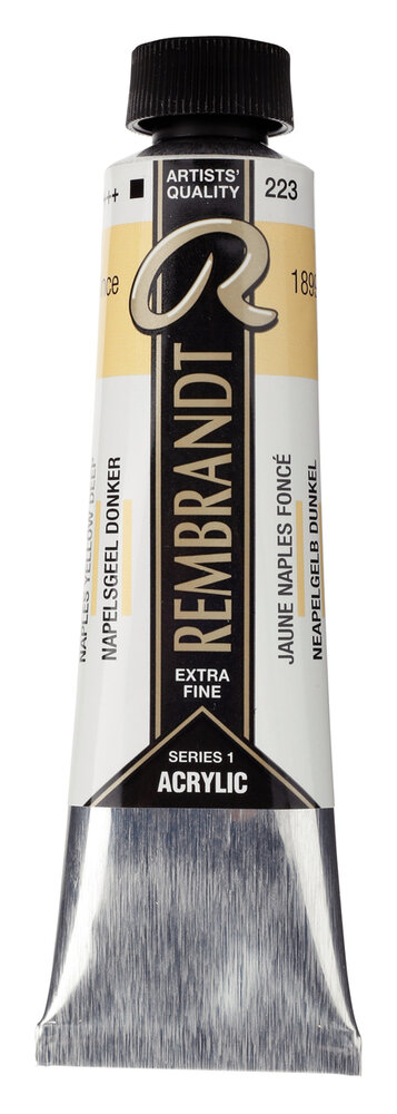 Napelsgeel Donker Acrylverf Rembrandt Talens 40 ML Kleur 223