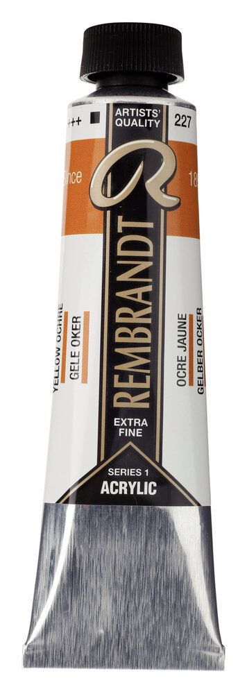 Gele Oker Acrylverf Rembrandt Talens 40 ML Kleur 227