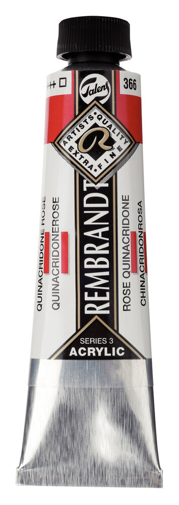 Quinacridonerose Rembrandt Acrylverf Talens 40 ML Kleur 366