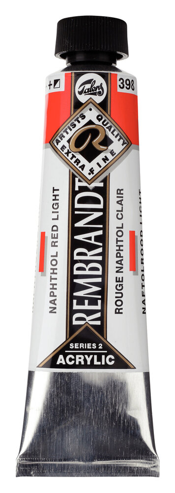 Naftolrood Licht Rembrandt Acrylverf Talens 40 ML Kleur 398