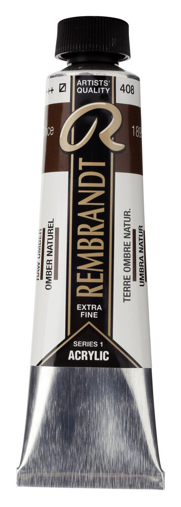 Omber Naturel Rembrandt Acrylverf Talens 40 ML Kleur 408