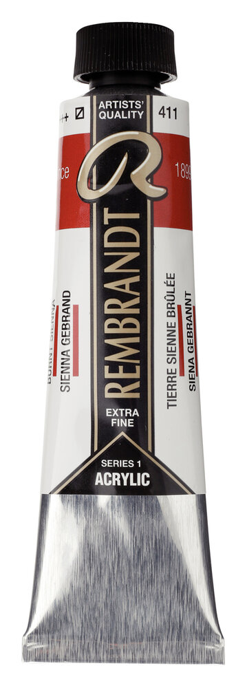 Sienna Gebrand Rembrandt Acrylverf Talens 40 ML Kleur 411