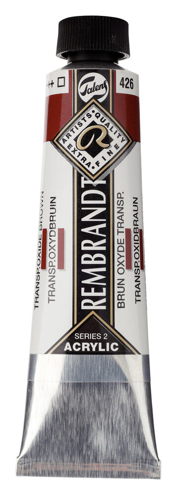 Transparantoxydbruin Rembrandt Acrylverf Talens 40 ML Kleur 426