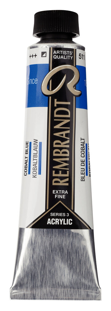 Kobaltblauw Rembrandt Acrylverf Talens 40 ML Kleur 511