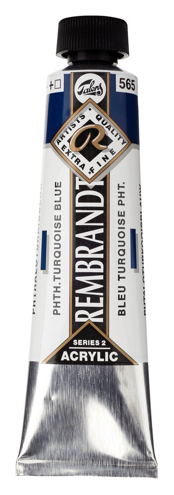 Phtaloturkooisblauw Rembrandt Acrylverf Talens 40 ML Kleur 565