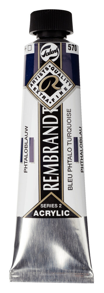 Phtaloblauw Rembrandt Acrylverf Talens 40 ML Kleur 570