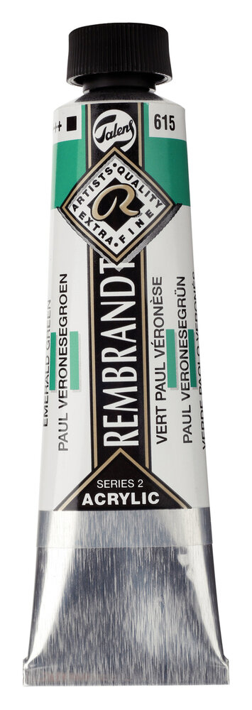 Paul Veronesegroen Rembrandt Acrylverf Talens 40 ML Kleur 615