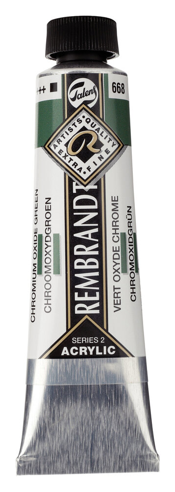 Chroomoxydgroen Rembrandt Acrylverf Talens 40 ML Kleur 668