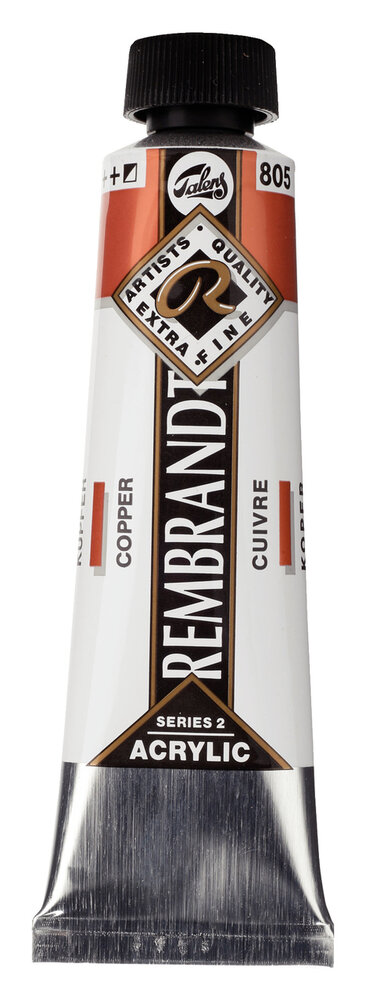 Koper Rembrandt Acrylverf Talens 40 ML Kleur 805