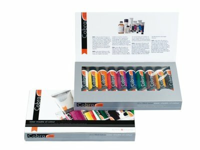 10 x 40 ML Value pack Cobra Artist watermengbare olieverf set
