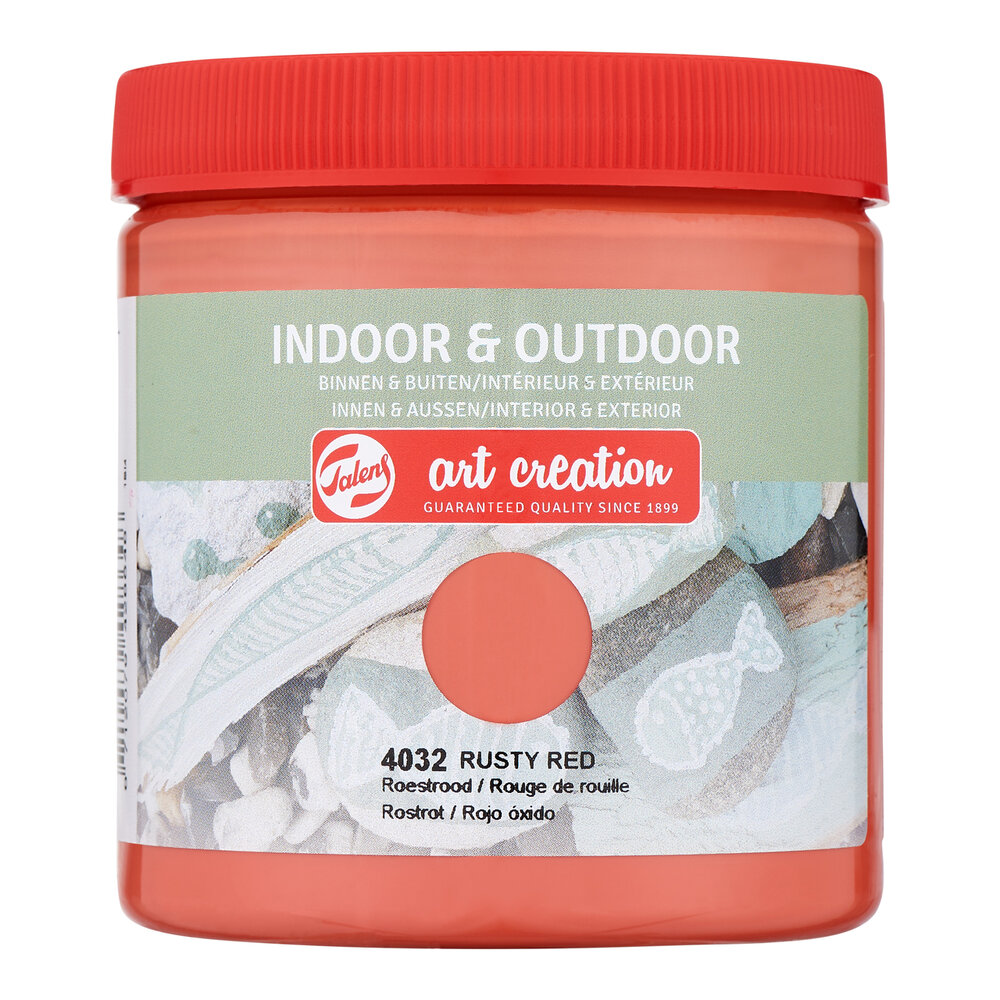 Roestrood Art Creation Binnen &amp; Buiten acrylverf 250 ML Kleur 4032