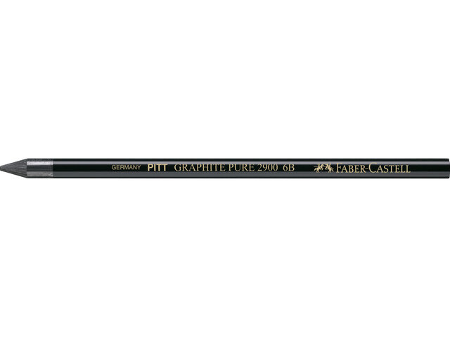 6B Grafietpotlood Faber-Castell Pitt Pure
