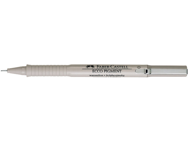 Ecco Pigment Tekenpen Faber-Castell (0,1 mm) Zwart
