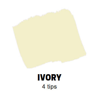 Ivory Conische punt Posca Acrylverf Marker PC5M Kleur 46