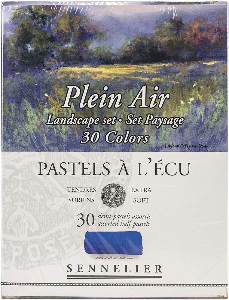 Karton doosje Pastel &agrave; l'ecu 30 kleuren Landschap van Sennelier