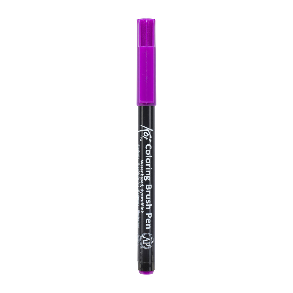 Sakura Koi Colouring Penseel Pen Bordeaux