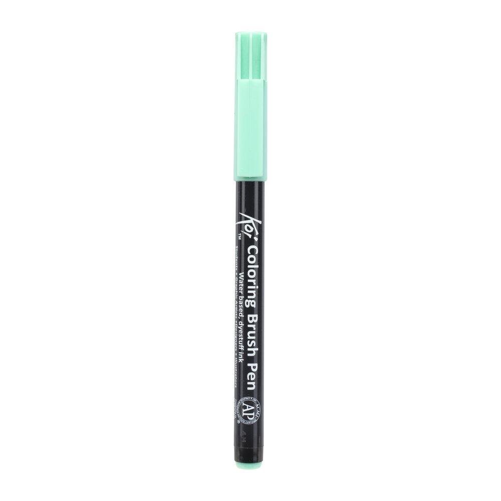 Sakura Koi Colouring Penseel Pen Pauwgroen