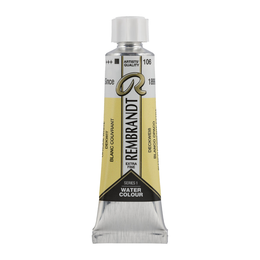 Wit Extra Dekkend (S 1) Rembrandt Aquarelverf 10 ML Kleur 106