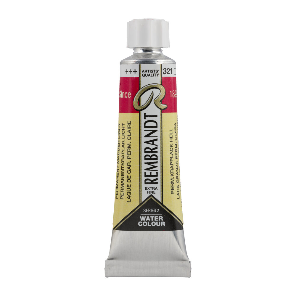 Permanent Kraplak Licht (S 2) Rembrandt Aquarelverf 10 ML Kleur 321
