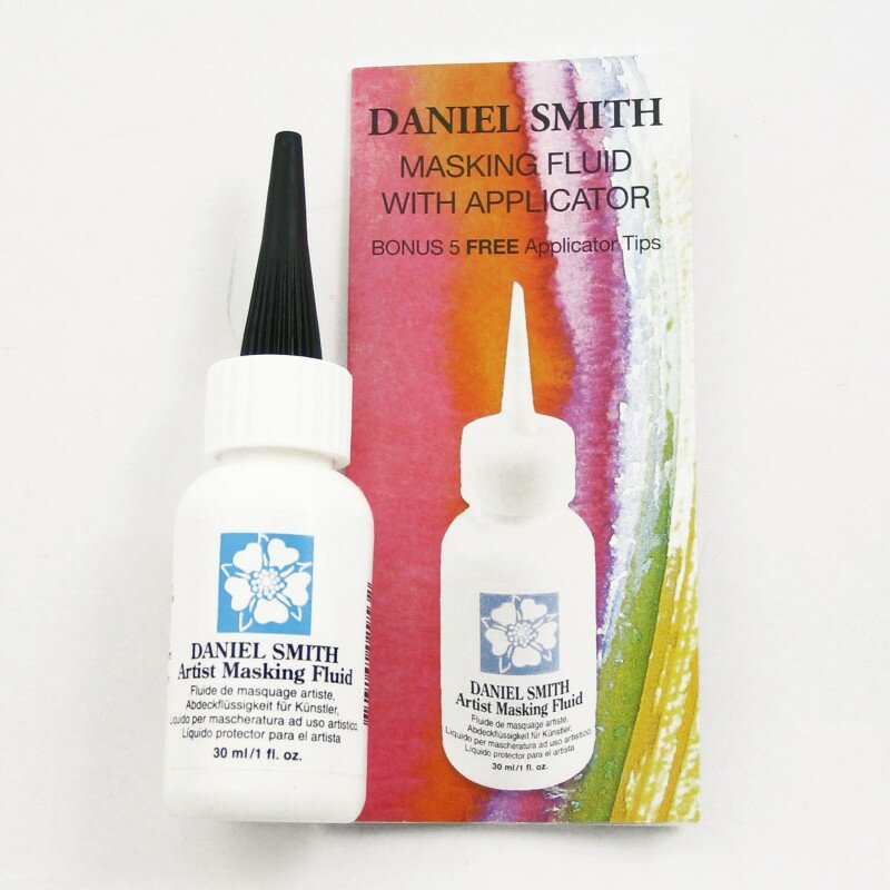 Maskeervloeistof / Masking Fluid met applicator Daniel Smith 30 ML