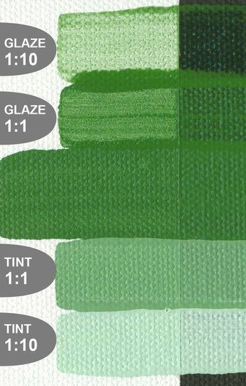 Chroomoxydgroen Golden Fluid Acrylverf Flacon 118 ML Serie 3 Kleur 2060