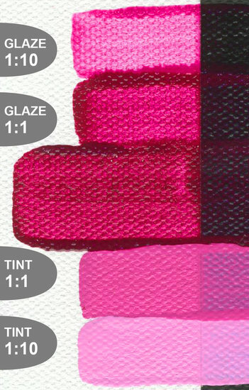 Quinacridone Magenta Golden Fluid Acrylverf Flacon 118 ML Serie 7 Kleur 2305