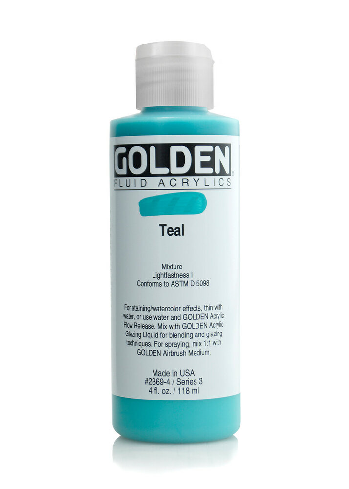 Lagune Golden Fluid Acrylverf Flacon 118 ML Serie 3 Kleur 2369