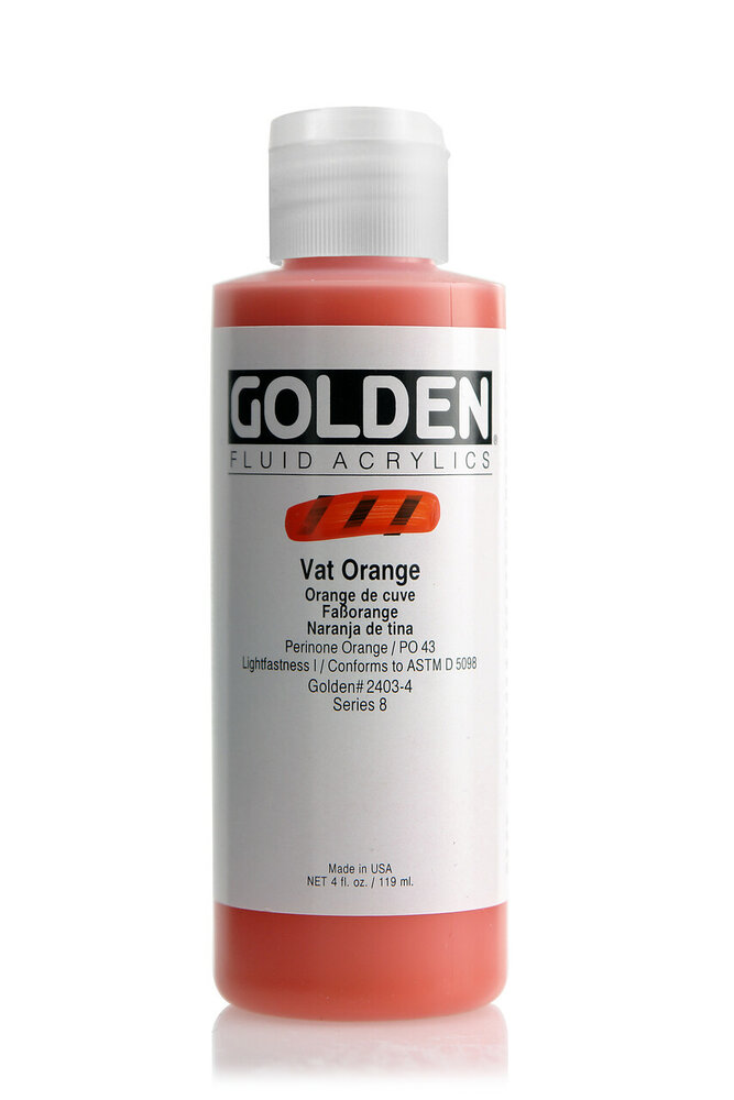 Vatoranje Golden Fluid Acrylverf Flacon 118 ML Serie 8 Kleur 2403