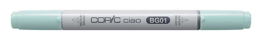 Aqua Blue Copic Ciao alchohol inkt marker Kleur BG01