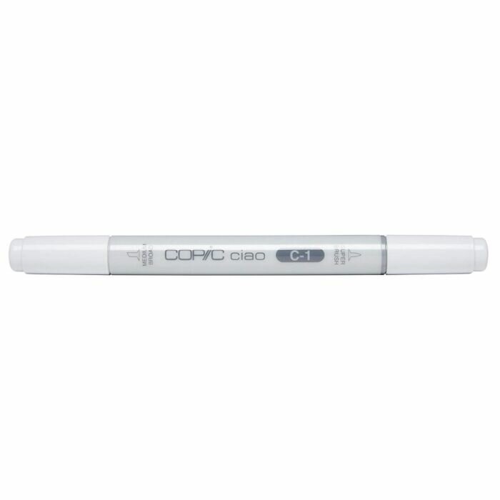 Cool Gray 1 Copic Ciao alchohol inkt marker Kleur C1