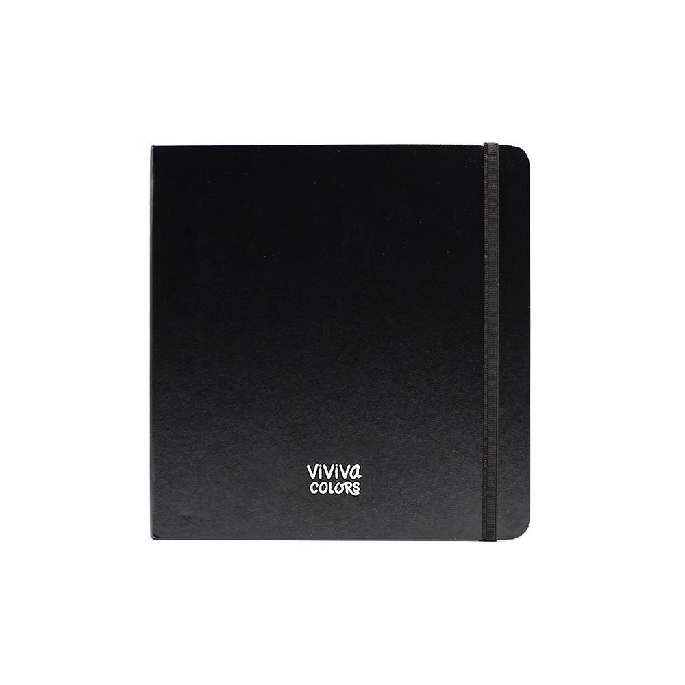19 x 19 cm Cotton Sketchbook / schetsblok 20 vellen 300 grams Viviva Design Papier Cold pressed