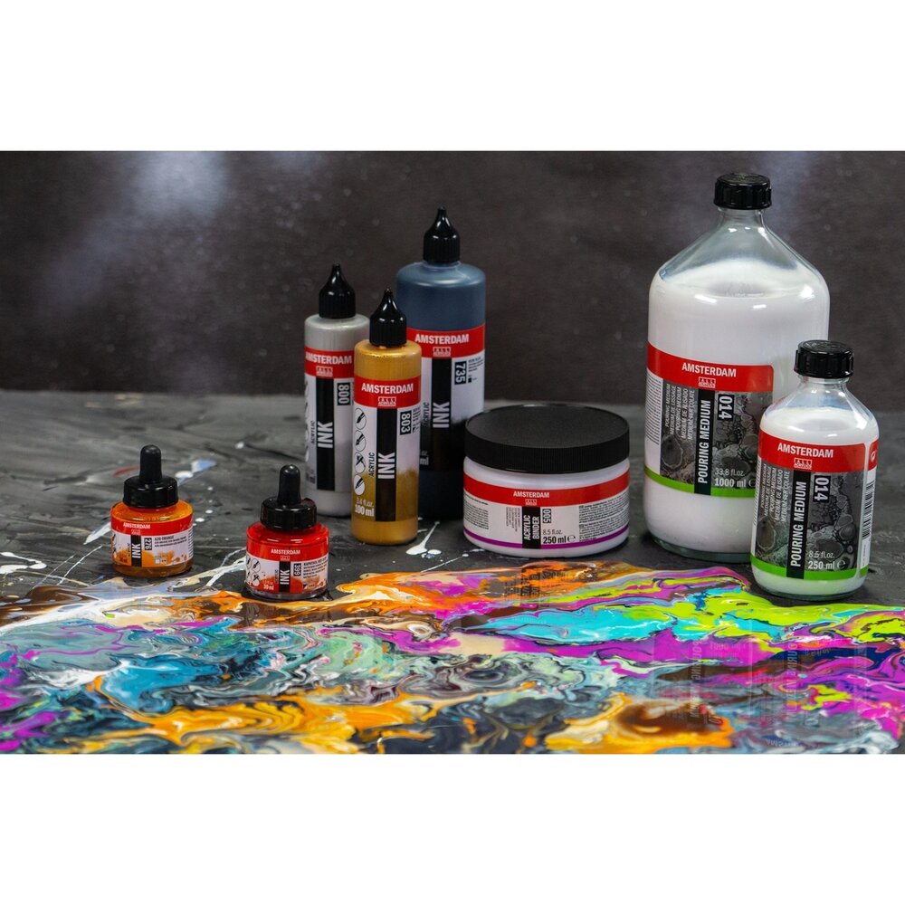 Pouring Medium 014 Amsterdam All Acrylics 1000 ML