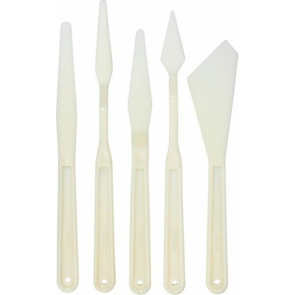 5 x Kunststof paletmessen set AMI
