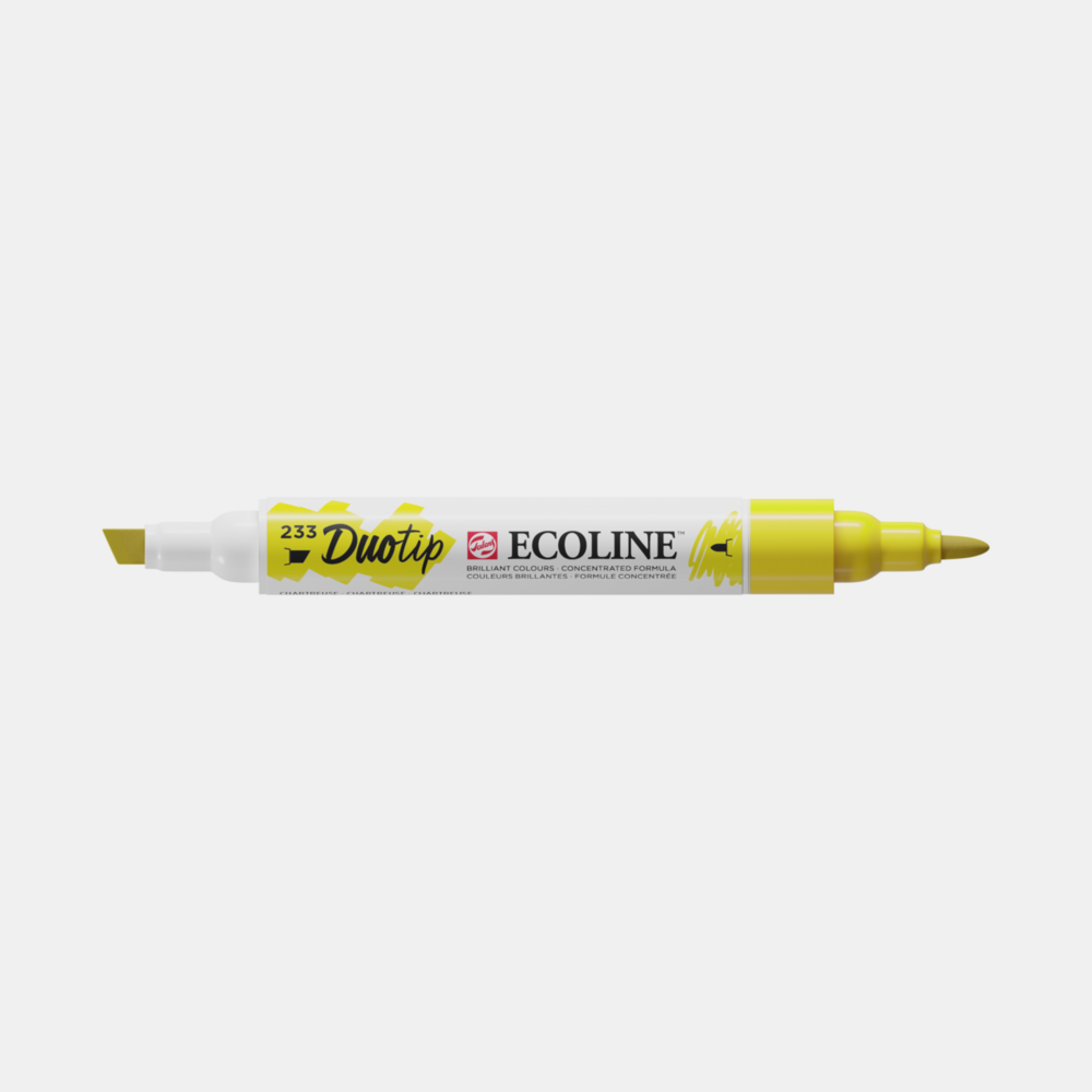 Chartreuse Ecoline Duotip van Talens Kleur 233