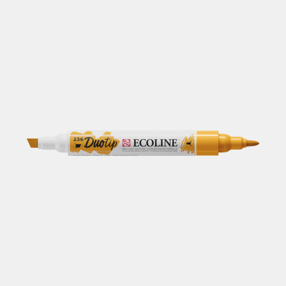 Lichtoranje Ecoline Duotip van Talens Kleur 236