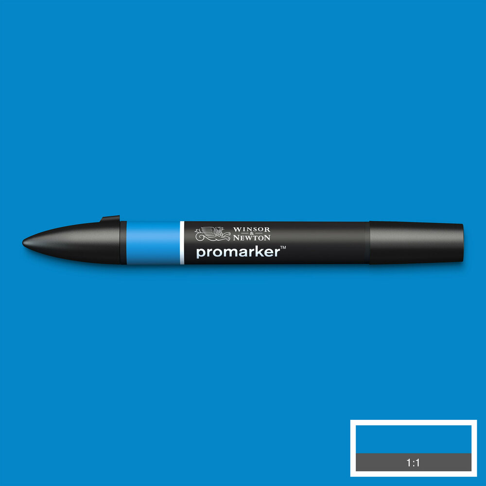 Azure ProMarker Winsor &amp; Newton Kleur B346