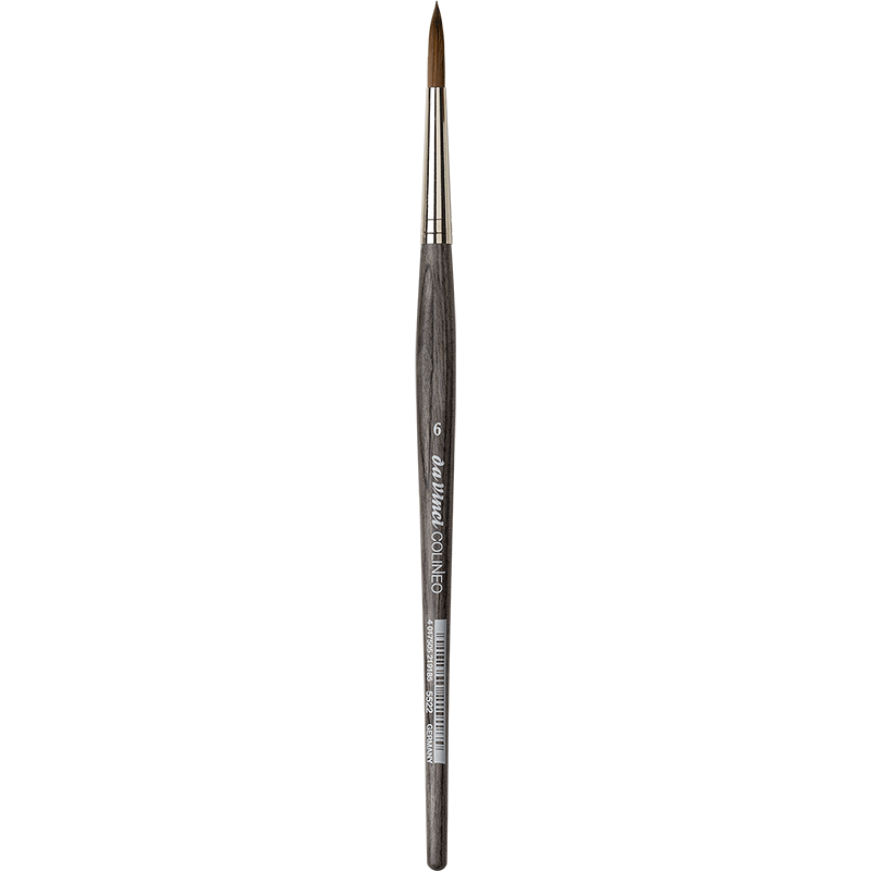 Nr 6 Colineo Puntpenseel voor Aquarelverf met korte steel Serie 5522